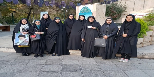 دیدار جمعی از دانشجو معلمان با رهبری در اربعین حسینی