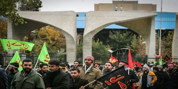 دیدار جمعی از دانشجو معلمان با رهبری در اربعین حسینی