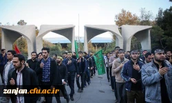 دیدار جمعی از دانشجو معلمان با رهبری در اربعین حسینی