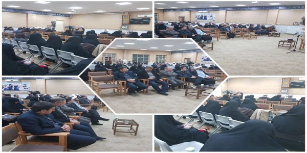 دیدار جمعی از اساتید دانشگاه فرهنگیان  با  امام جمعه محترم استان  به مناسبت گرامی داشت وحدت حوزه و دانشگاه