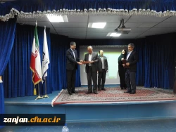 مراسم استانی هفته پژوهش در دانشگاه فرهنگیان استان زنجان برگزار شد. 4