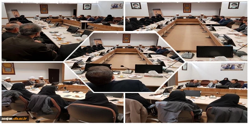 به همت دفتر نهاد نمایندگی مقام معظم رهبری در دانشگاه فرهنگیان برگزار شد :
دیدار جمعی از اساتید و کارکنان دانشگاه فرهنگیان استان زنجان با نماینده ولی فقیه و امام جمعه محترم زنجان حضرت آیه الله خاتمی به مناسبت سالگرد ورود افتخارآمیز و تاریخی حضرت امام خمین