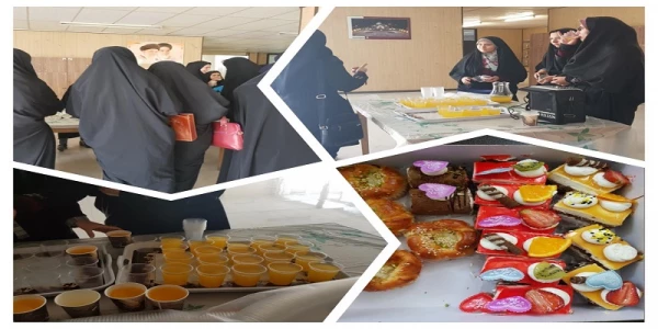 پخش شیرینی و شربت یه مناسبت نیمه شعبان و روز معلم