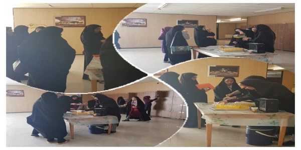 پخش شیرینی و شربت یه مناسبت نیمه شعبان و روز معلم