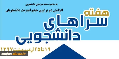 به مناسبت هفته سراهای دانشجویی و آموزش:

افزایش دو برابری حجم ترافیک ماهانه اینترنت دانشجویان