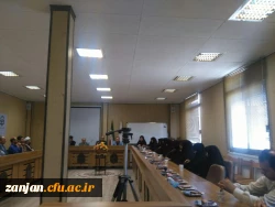 در  دانشگاه فرهنگیان استان زنجان برگزار شد:

اولین نشست صمیمی دکتر اجاقلو  مدیریت  دانشگاه فرهنگیان استان زنجان با اعضای غیر هیات علمی دانشگاه 5