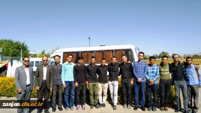 دیدار جمعی از دانشجویان پردیس شهید بهشتی زنجان از خانه سالمندان