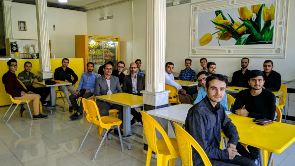 دیدار دانشجویان پردیس شهید بهشتی از خانه سالمندان زنجان