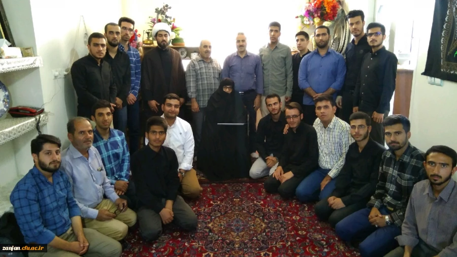 دیدار با خانواده شهید