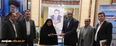 انعقاد تفاهم نامه همکاری مابین دانشگاه فرهنگیان استان زنجان و اداره کل آموزش و پرورش استان زنجان