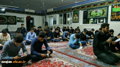 برگزاری ویژه برنامه های هفتگی هیأت رهروان ولایت پردیس شهید بهشتی زنجان در ماه های محرم و صفر