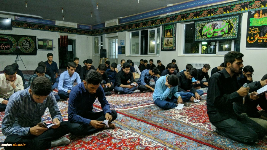 دانشجویان پردیس شهید بهشتی در برنامه های هفتگی هیأت رهروان ولایت به مناسبت محرم و صفر