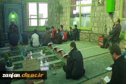 برگزاری دعای ندبه  و زیارت شهدای گمنام در ارتفاعات کوه گاوازنگ