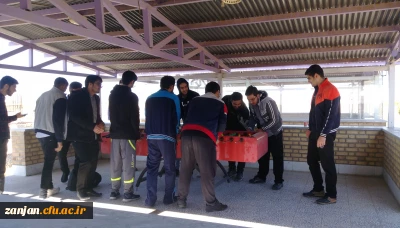 دانشجویان ورودی مهر 97 پردیس شهید بهشتی دانشگاه فرهنگیان استان زنجان در اردوی فرهنگی - تفریحی یک روزه