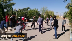 دانشجویان ورودی مهر 97 پردیس شهید بهشتی دانشگاه فرهنگیان استان زنجان در اردوی فرهنگی - تفریحی یک روزه