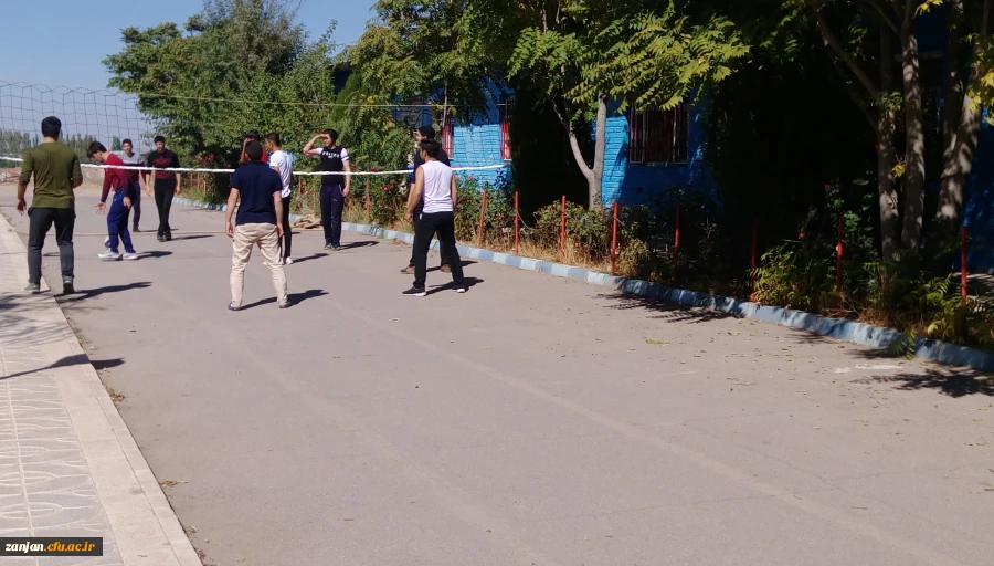 دانشجویان ورودی مهر 97 پردیس شهید بهشتی دانشگاه فرهنگیان استان زنجان در اردوی فرهنگی - تفریحی یک روزه