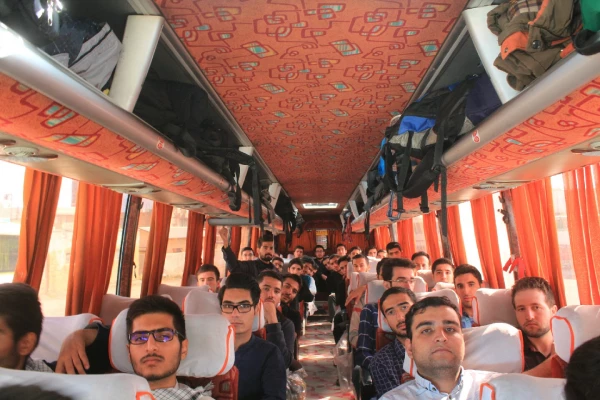 عزیمت دانشجویان پردیس شهید بهشتی زنجان به اردوی راهیان نور غرب کشور