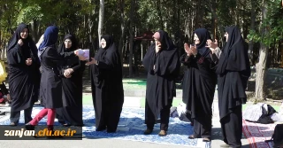 درهفته تربیت بدنی و  هفته سلامت زنان برگزار شد :

 مسابقات داژبال و طناب زنی با حضور دانشجویان اعضای هبات علمی و کارکنان خانم پردیس الزهرا(س)