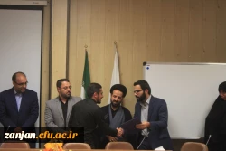 معرفه مسئولان جدید بسیج دانشجویی پردیس های شهید بهشتی و الزهرا استان زنجان