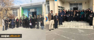 در جهت تقویت درس کارورزی برگزار شد:

بازدید دانشجویان پردیس الزهرا(س) زنجان از مدارس روستاهای شهرستان ایجرود