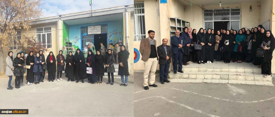 در جهت تقویت درس کارورزی برگزار شد:

بازدید دانشجویان پردیس الزهرا(س) زنجان از مدارس روستاهای شهرستان ایجرود 2