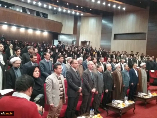 تقدیر از شش دانشجو معلم برتر در افتتاحیه سی و سومین دوره مسابقات قرآن و عترت دانشجویان سراسرکشور