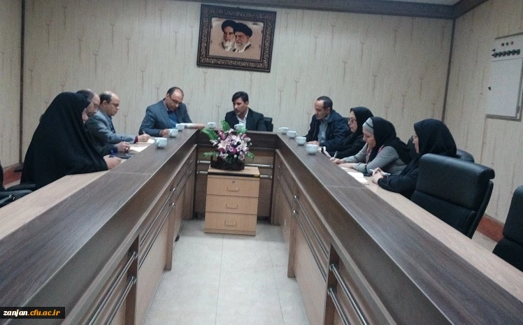 جلسه مشترک دانشگاه فرهنگیان و کانون پرورش فکری کودکان و نوجوانان استان زنجان  2