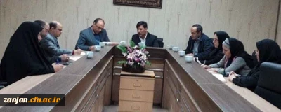 با حضور مدیریت دانشگاه فرهنگیان استان زنجان و مدیر کل کانون پرورش فکری برگزار شد:

جلسه بررسی  همکاری های دانشگاه فرهنگیان و کانون پرورش فکری کودکان و نوجوانان استان زنجان