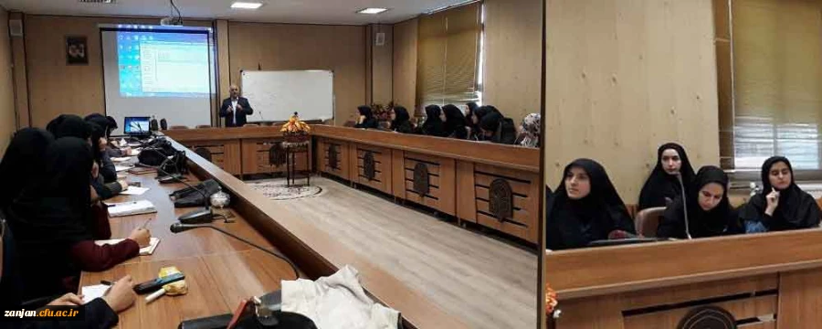 در پردیس الزهرا(س) برگزار شد.

سلسله کارگاه های آموزش مقاله نویسی  2