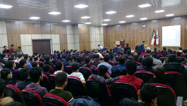 گرامیداشت روز دانشجو پردیس شهید بهشتی زنجان- 19 آذر 97