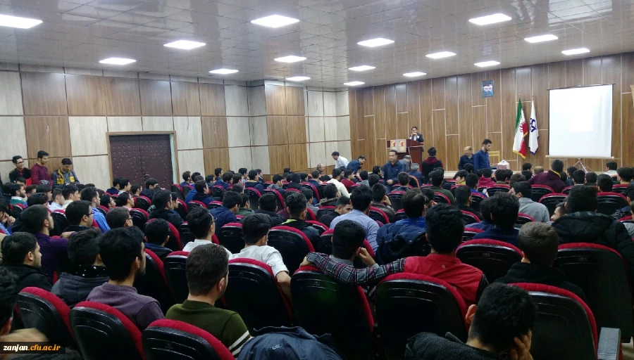 گرامیداشت روز دانشجو پردیس شهید بهشتی زنجان- 19 آذر 97