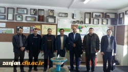 بازدید مدیر دفتر امور مدارس  وابسته و کارورزی دانشگاه فرهنگیان از مدارس مجری کارورزی استان زنجان 3