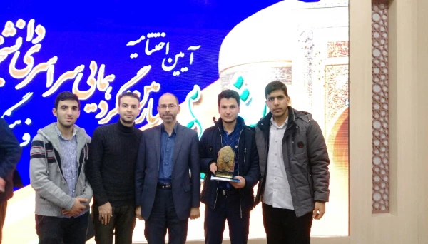 تقدیر از انجمن های علمی پردیس شهید بهشتی زنجان در چهارمین گردهمایی رویش دانشگاه فرهنگیان