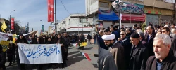 گزارش تصویری:

حضور دانشجویان و کارکنان دانشگاه فرهنگیان استان زنجان در راهپیمایی 22 بهمن 2