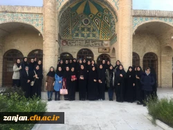 به همت دانشجویی پردیس الزهرا (س) زنجان و با همکاری معاونت شهرداری زنجان برگزار شد:

تور گردشگری(زنجانگردی) به مناسبت هفته سراهای دانشجویی و آموزش 2