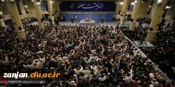 دیدار مقام معظم رهبری با فرهنگیان کشور