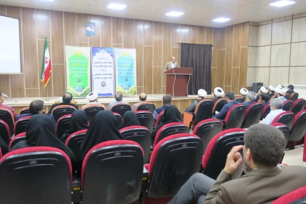 معارفه حجت الاسلام شیرمحمدی مسئول نهاد نمایندگی مقام معظم رهبری در دانشگاه فرهنگیان استان زنجان