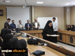 در دانشگاه فرهنگیان استان زنجان برگزار شد:
برگزاری مرحله استانی جشنواره الگوهای تدریس برتر با رویکرد درس پژوهی  6