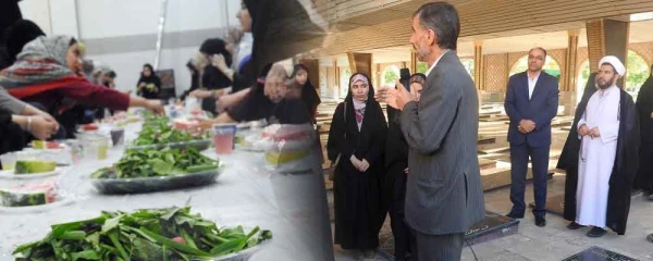 بسیج دانشجویی دانشگاه فرهنگیان با همکاری  دانشگاه فرهنگیان برگزار کرد:

مراسم پیمان با شهدا وضیافت افطاری با حضور مسئولین دانشگاه و دانشجویان 2