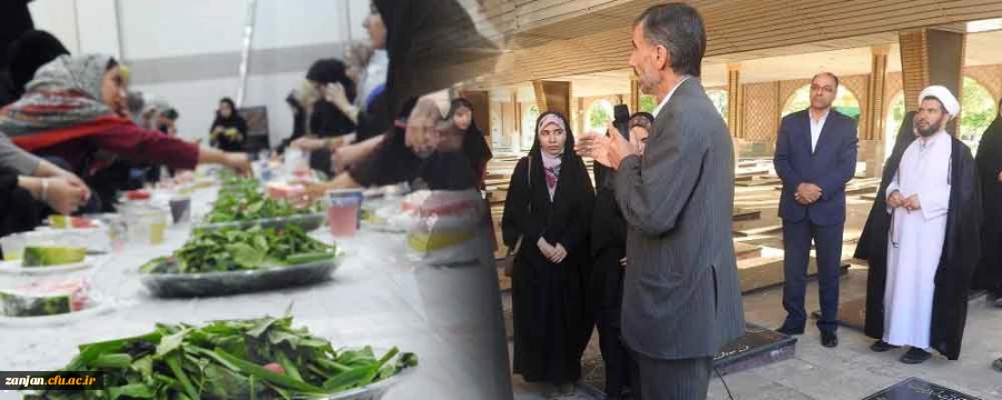 بسیج دانشجویی دانشگاه فرهنگیان با همکاری  دانشگاه فرهنگیان برگزار کرد:

مراسم پیمان با شهدا وضیافت افطاری با حضور مسئولین دانشگاه و دانشجویان 2