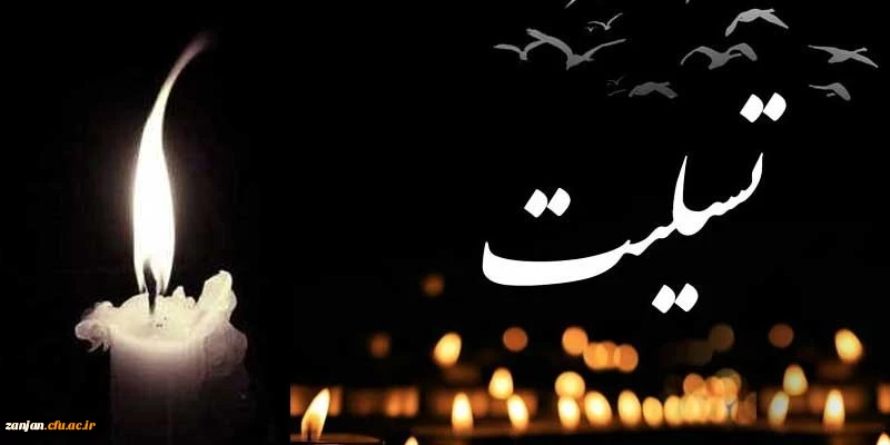 درگذشت ناگهانی خانم شیرین محمدی از مهارت آموزان  دانشگاه فرهنگیان استان زنجان را تسلیت می گوییم 2