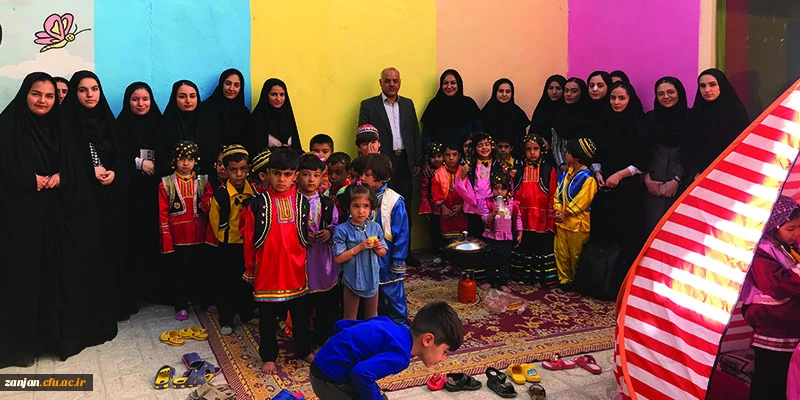 بازدید از مرکز پیش دبستانی «هدف» زنجان 2