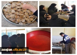 مراسم پخت و احسان حلوا ی نذری به مناسبت اربعین حسینی 3