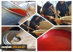 مراسم پخت و احسان حلوا ی نذری به مناسبت اربعین حسینی 6