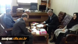 امضای تفاهم نامه با رئیس هیئت ورزش های همگانی استان زنجان