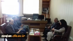 امضای تفاهم نامه با رئیس هیئت ورزش های همگانی استان زنجان