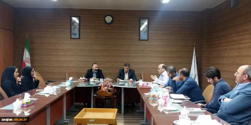 برگزاری جلسه کمیته تغذیه دانشگاه فرهنگیان استان زنجان با حضور نمایندگان شورای صنفی -رفاهی دانشجویان 2