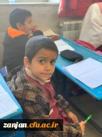 یک روز کارورزی دانشجو معلمان علوم تربیتی ورودی 95 در مدارس روستایی 7