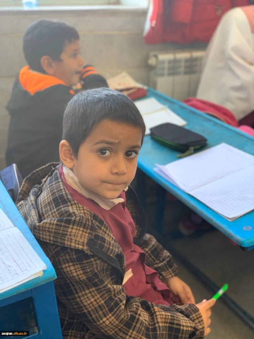 یک روز کارورزی دانشجو معلمان علوم تربیتی ورودی 95 در مدارس روستایی 7