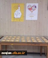 توزیع بروشورهای  آشنایی با بیماری ایدز HIV در پردیس الزهرا(س) 2